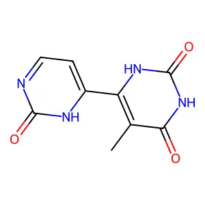 [6-(4-Pyrimidin-2-onyl)thymine] structure