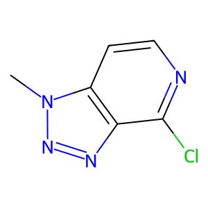 4-Chloro-1-methyl-1H-1,2,3-triazolo[4,5-c]pyridine structure