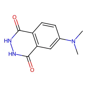 6-(Dimethylamino)-2,3-dihydrophthalazine-1,4-dione structure