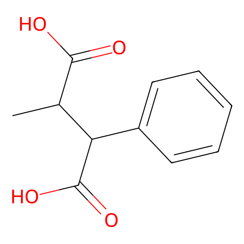 2-Methyl-3-phenylsuccinic acid structure