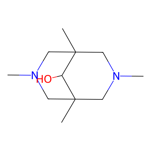 1,3,5,7-Tetramethyl-3,7-diazabicyclo[3.3.1]nonan-9-ol structure
