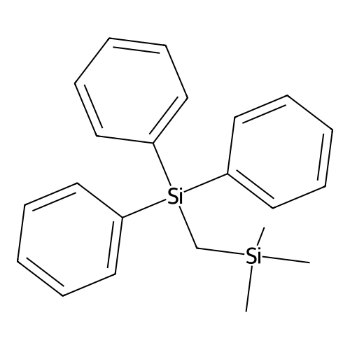 (Trimethylsilyl)(triphenylsilyl)methane structure