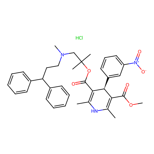 (S)-Lercanidipine Hydrochloride structure