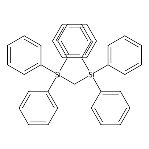 Methylenebis(triphenylsilane) structure