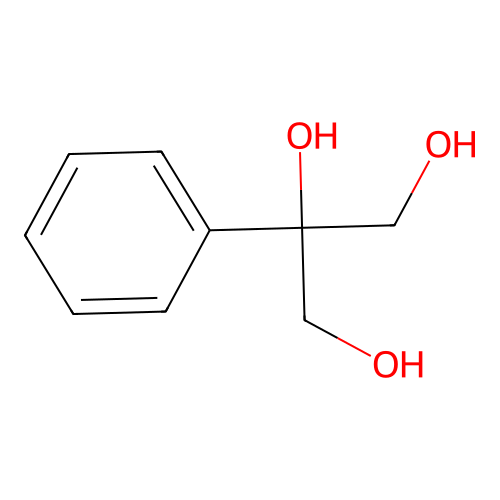 2-Phenylpropane-1,2,3-triol structure