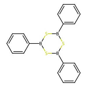 Borathiine, triphenyl- structure
