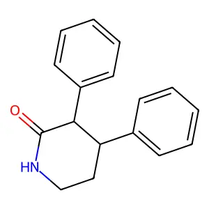 3,4-Diphenyl-3,4,5,6-tetrahydropyridin-2-ol structure