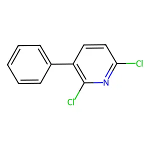 2,6-Dichloro-3-phenylpyridine structure