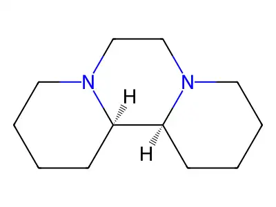 (12aR,12bS)-Dodecahydrodipyrido(1,2-a:2',1'-c)pyrazine structure