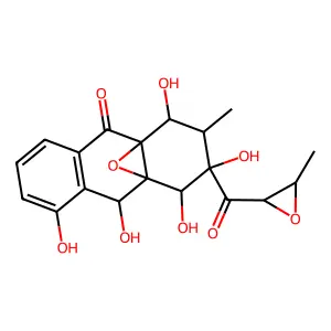 颈癌菌素 structure