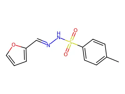 N'-(Furan-2-ylmethylene)-4-methylbenzenesulfonohydrazide structure