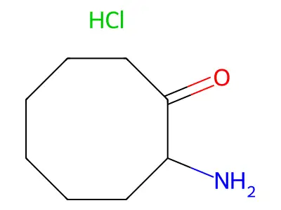 2-Aminocyclooctanone structure
