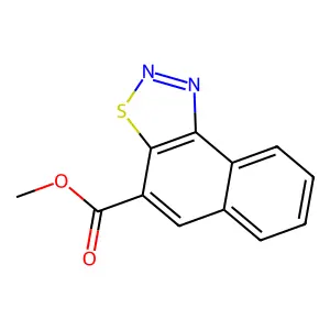 Methyl naphtho[1,2-d][1,2,3]thiadiazole-4-carboxylate structure