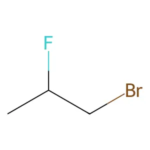 Propane, 1-bromo-2-fluoro- structure