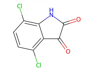 4,7-Dichloroisatin structure