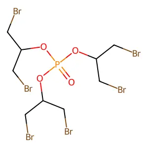 1,3-二溴-2-丙醇磷酸酯(3:1) structure