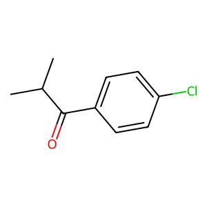 1-(4-Chlorophenyl)-2-methylpropan-1-one structure