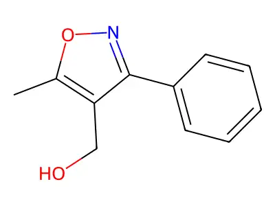 (5-Methyl-3-phenyl-1,2-oxazol-4-yl)methanol structure