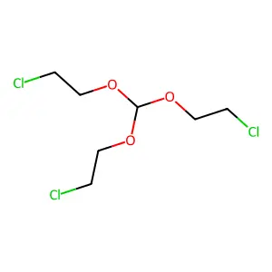 Ethane, 1,1',1''-[methylidynetris(oxy)]tris[2-chloro- structure