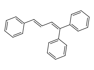 1,1',1''-(1,3-丁二烯-1-基-4-亚基)三苯 structure