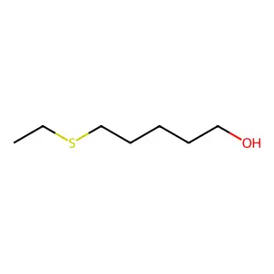1-Pentanol, 5-(ethylthio)- structure