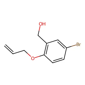[2-(Allyloxy)-5-bromophenyl]methanol structure