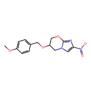 Benzamide, N-(1-(p-aminobenzoyl)-2-piperidyl)-3,4,5-trimethoxy-, hydrate structure