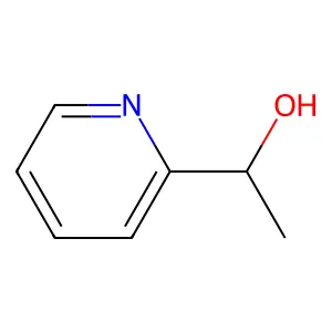 α-甲基-2-吡啶甲醇 structure