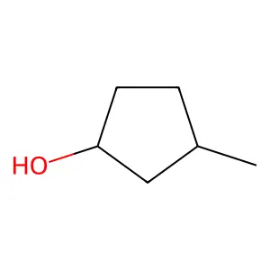 3-甲基环戊醇,混合异构体 structure