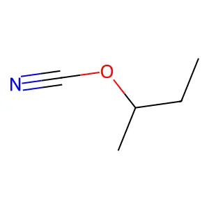 Sec-butyl cyanate structure