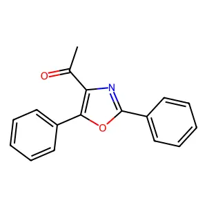 1-(2,5-Diphenyl-1,3-oxazol-4-yl)ethan-1-one structure