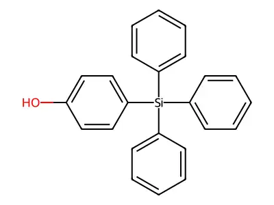 4-(Triphenylsilyl)phenol structure