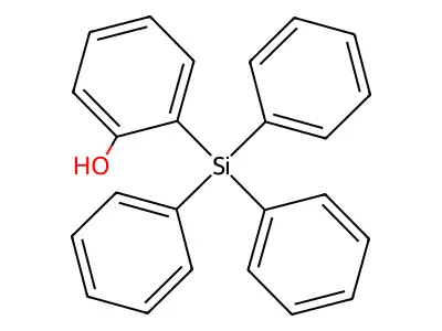 2-(Triphenylsilyl)phenol structure