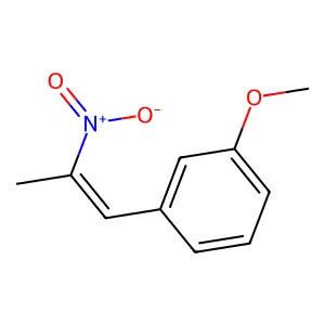 1-Methoxy-3-(2-nitroprop-1-enyl)benzene structure