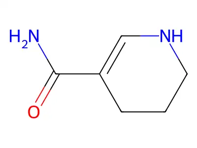 1,4,5,6-Tetrahydropyridine-3-carboxamide structure