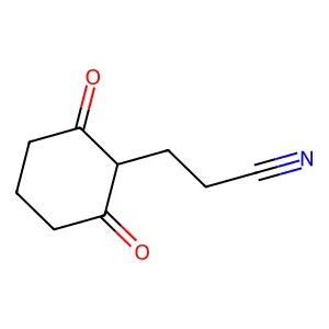 p-Benzenedimalononitrile structure
