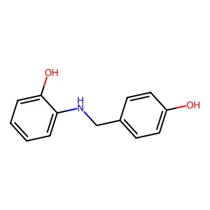 2-((4-Hydroxybenzyl)amino)phenol structure