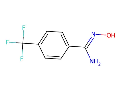 4-(Trifluoromethyl)benzamidoxime structure