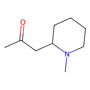 1-(1-甲基哌啶-2-基)丙-2-酮 structure