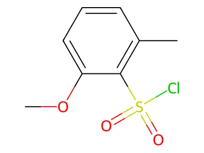 2-Methoxy-6-methylbenzene-1-sulfonyl chloride structure