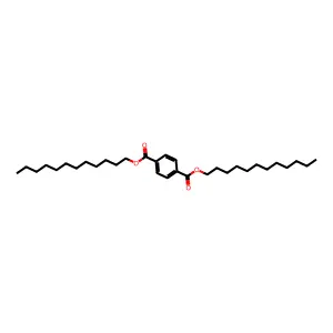 Terephthalic acid, didodecyl ester structure