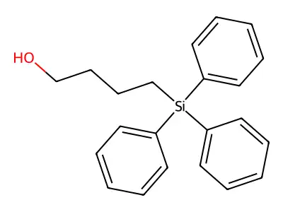 4-(Triphenylsilyl)butan-1-ol structure