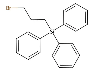 (3-Bromopropyl)triphenylsilane structure