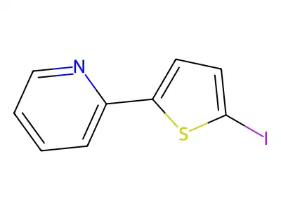 2-(5-Iodothiophen-2-yl)pyridine structure