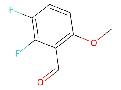 2,6-Difluoro-3-methoxybenzaldehyde structure