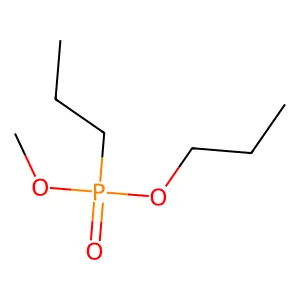 Methyl propyl P-propylphosphonate structure