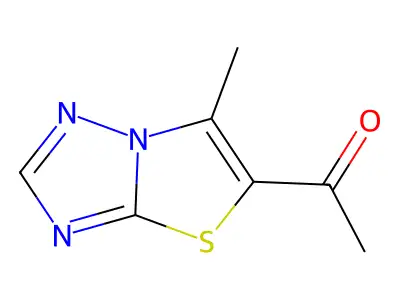 1-(6-Methylthiazolo[3,2-b][1,2,4]triazol-5-yl)ethanone structure