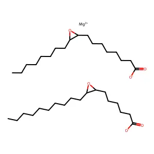 Magnesium 9,10-epoxyoctadecanoate structure