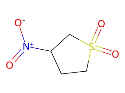 3-Nitrotetrahydrothiophene 1,1-dioxide structure