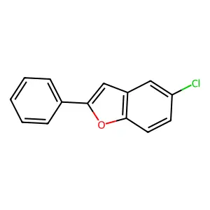 5-Chloro-2-phenylbenzofuran structure